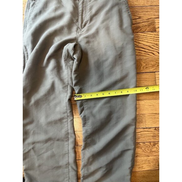 REI Hiking Pants Men's Sz 32 x ~28.5 Hemmed Green Lightweight - Picture 13 of 13